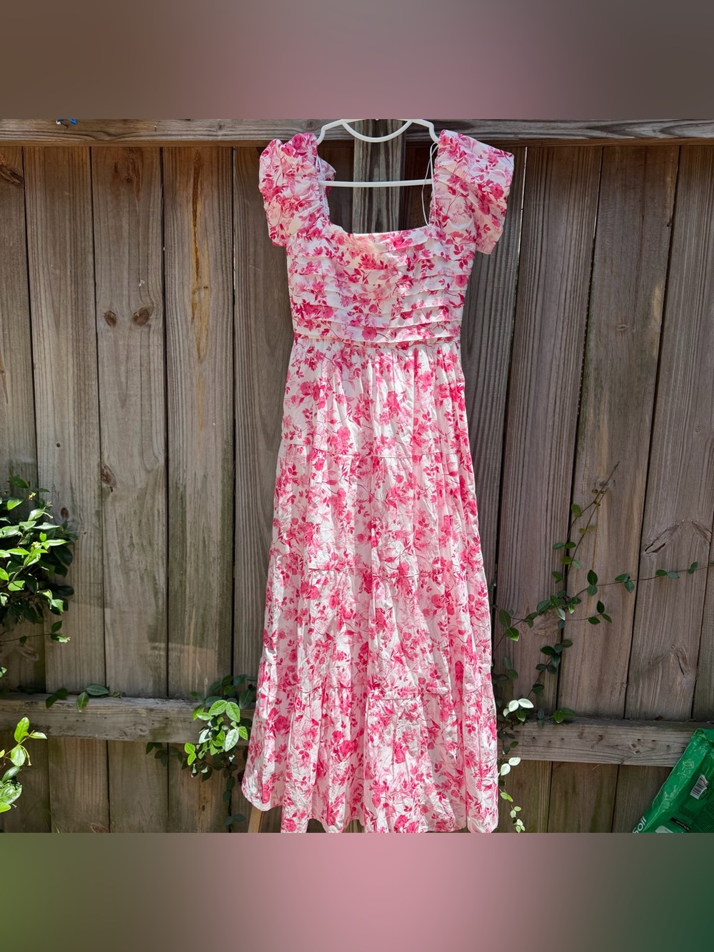 NWT/Altar’d state woman floral maxi dress/Small/cotton